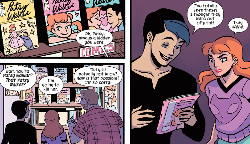 Illustration for article titled Patsy Walker's Brand New Comic Book Is A Delightful Surprise